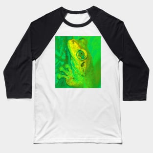 Rainforest Green Frog Baseball T-Shirt